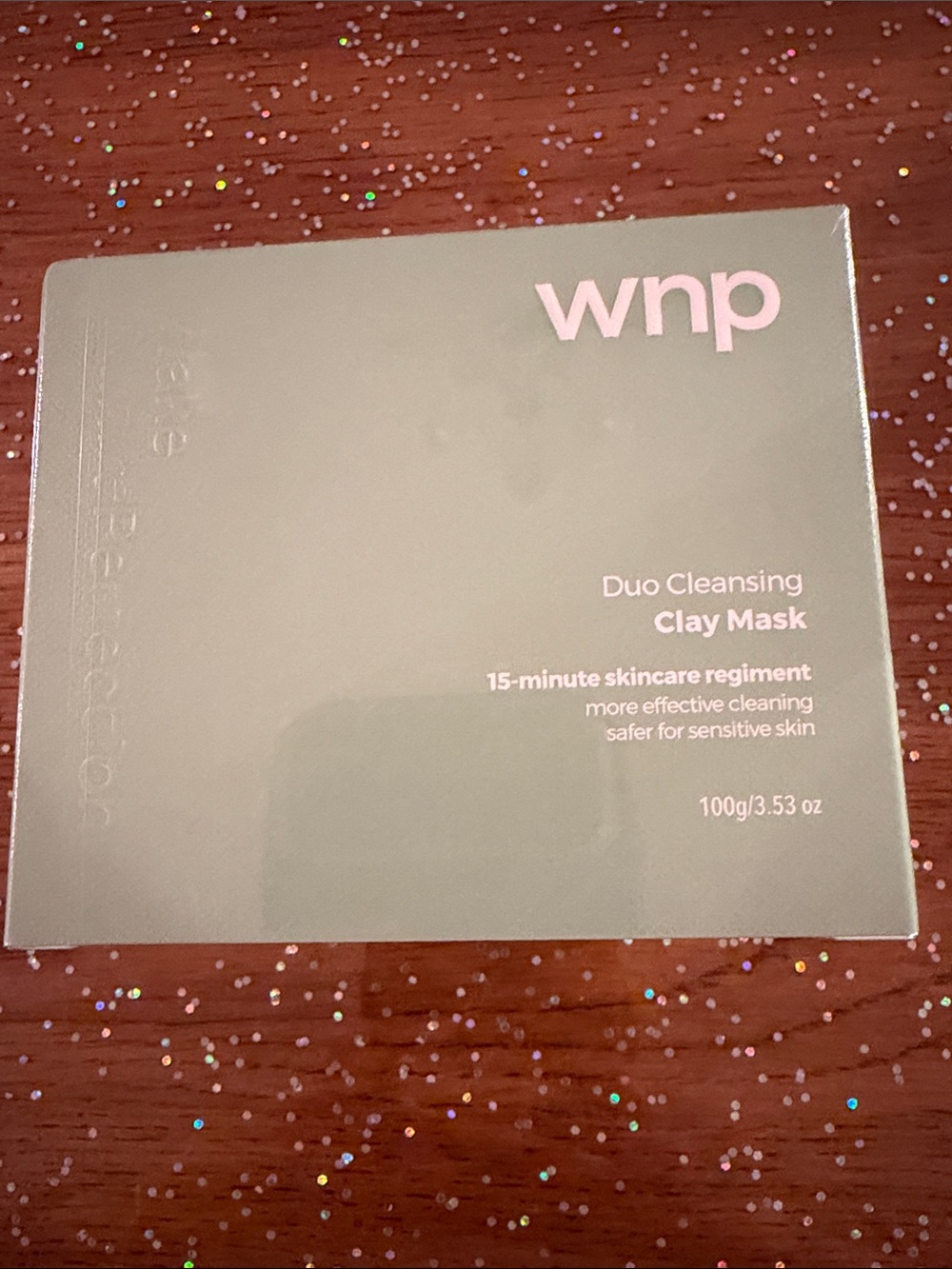 who Duo Cleansing Clay Mask — Green